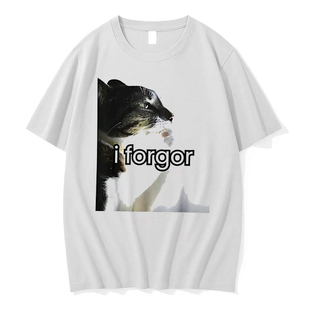 Officials Funny Cat I Forgor Tee Premium T Shirt