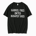Officials Gabriel Fires Into Budapest Skies Tee Premium T Shirt