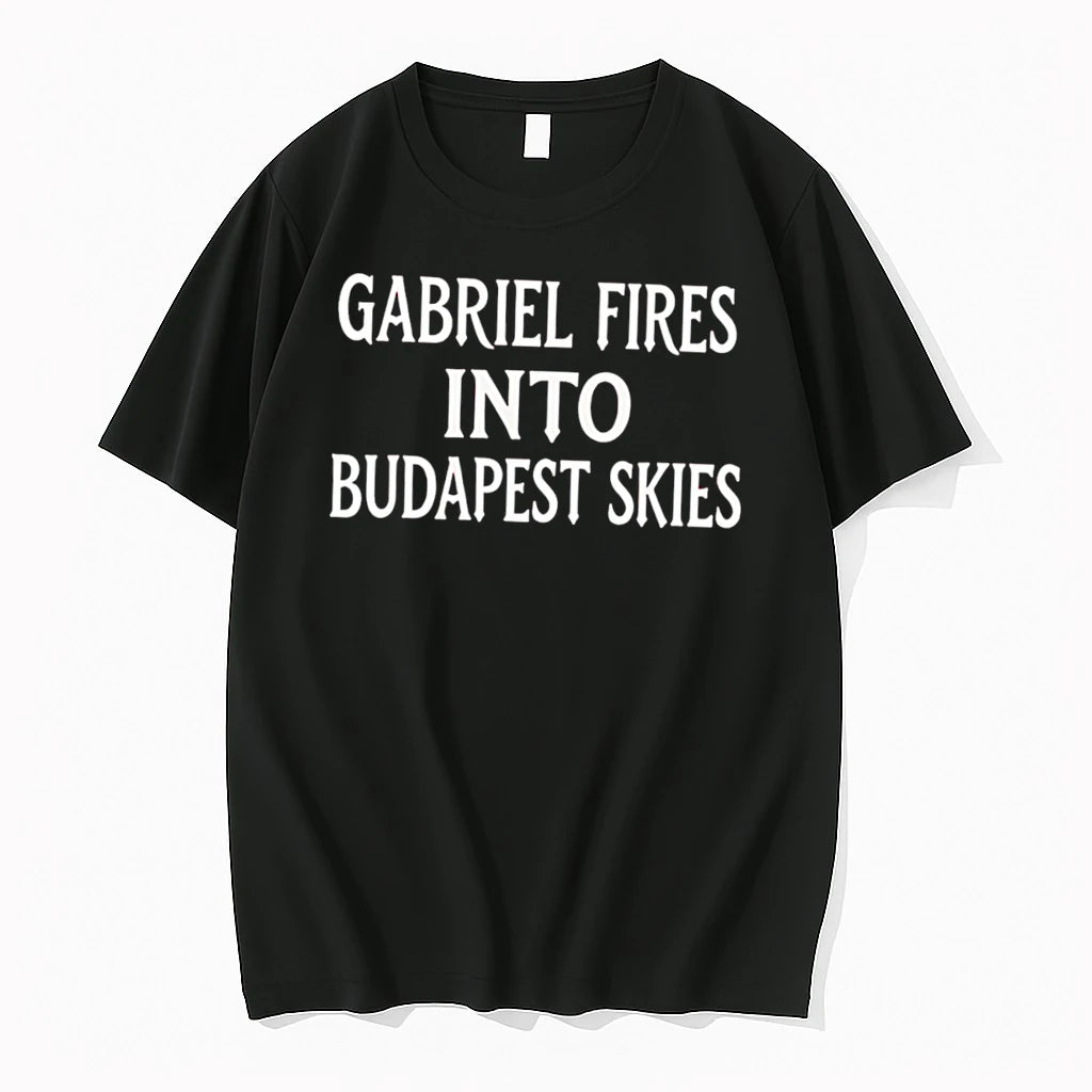 Officials Gabriel Fires Into Budapest Skies Tee Premium T Shirt