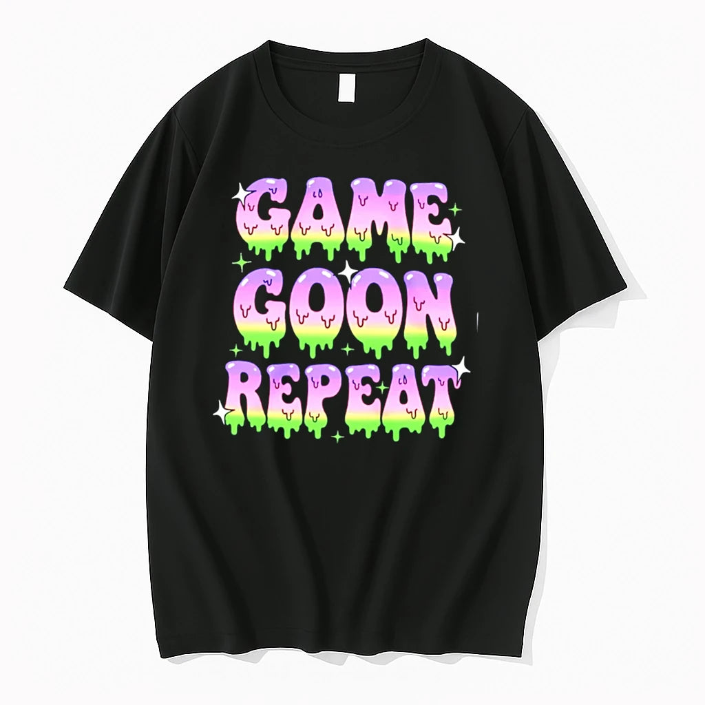 Officials Game Goon Repeat Gaming Gamer Video Games Tee Premium T Shirt