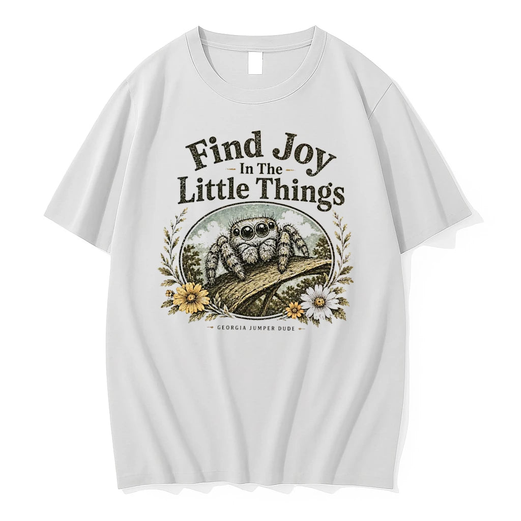 Officials Georgia Jumper Dude Find Joy In The Little Things Tee Premium T Shirt