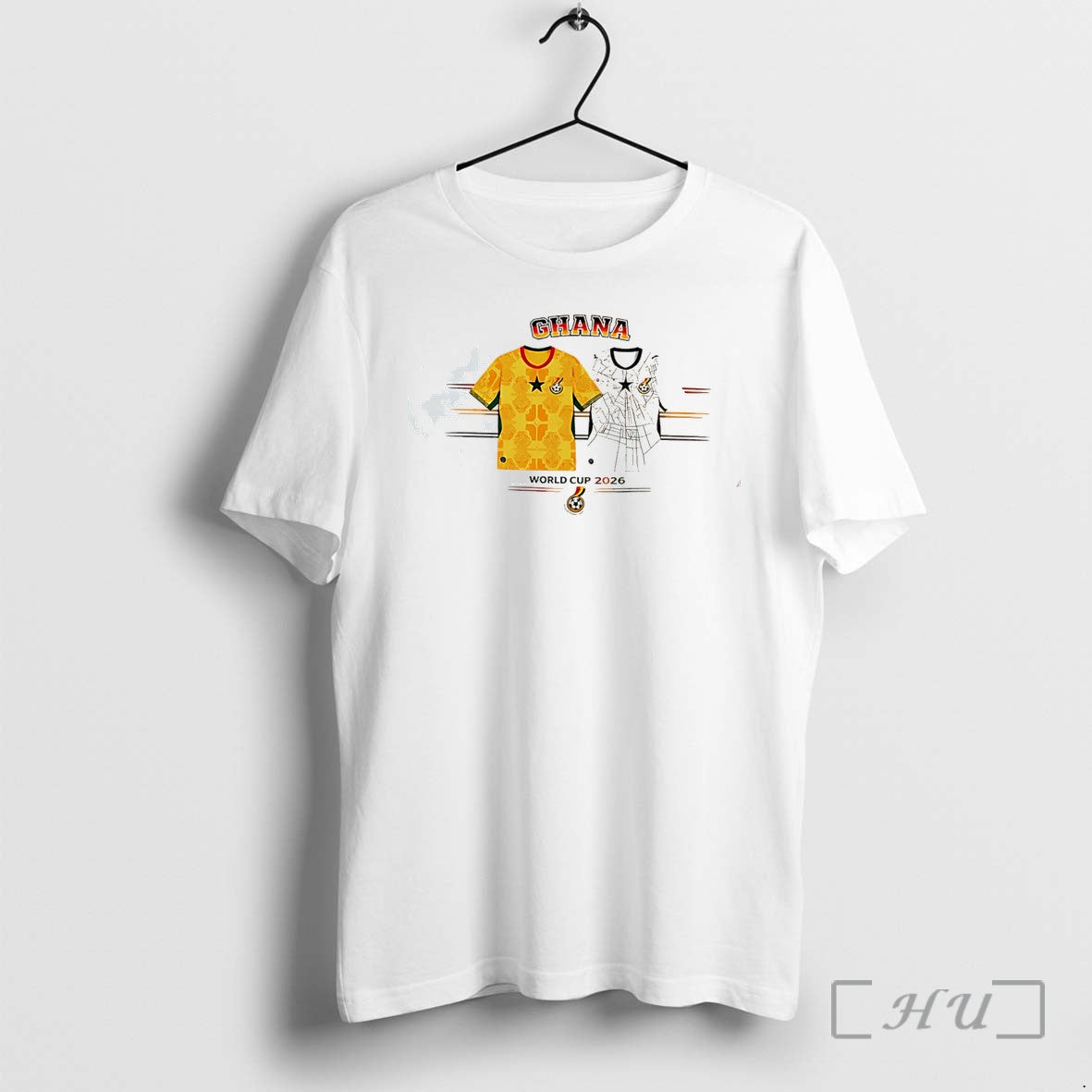 Officials Ghana World Cup 2026 Graphic Tee Premium T Shirts Sweater Hoodie Jpg