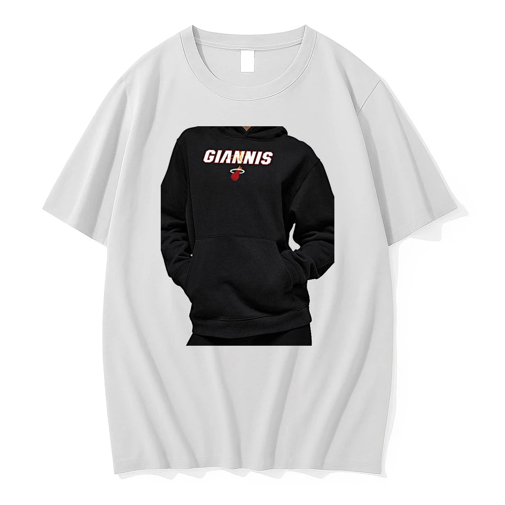 Officials Giannis Antetokounmpo Miami Heat Nba Giannis Signature Premium T Shirt