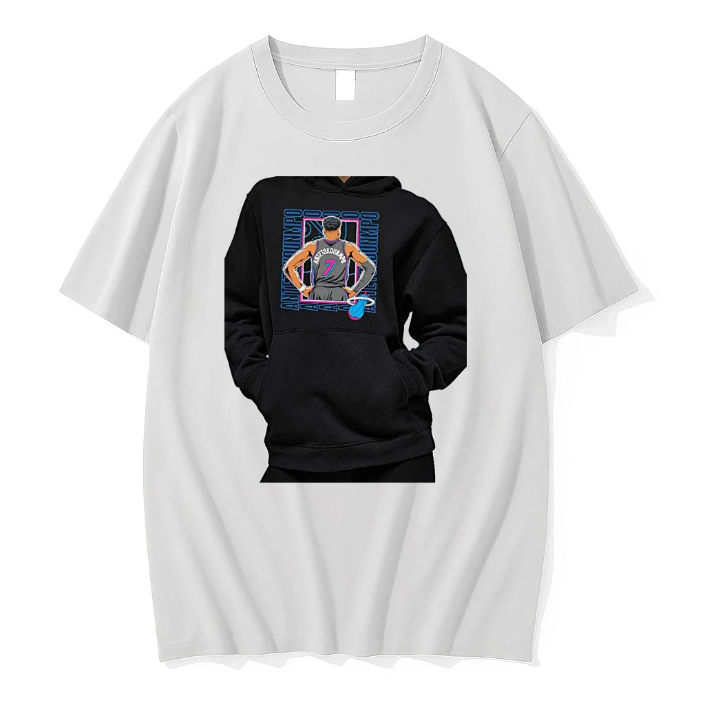 Officials Giannis Antetokounmpo Miami Heat Nba Player Premium T Shirt