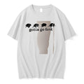 Officials Gotta Go Fast Raccoon Running White Premium T Shirt