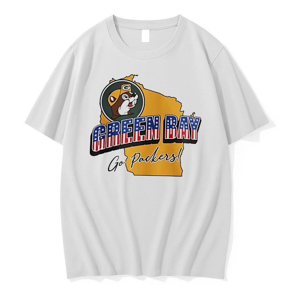 Officials Green Bay Packers Buc Ees Green Bay Go Packers Patriotic Tee