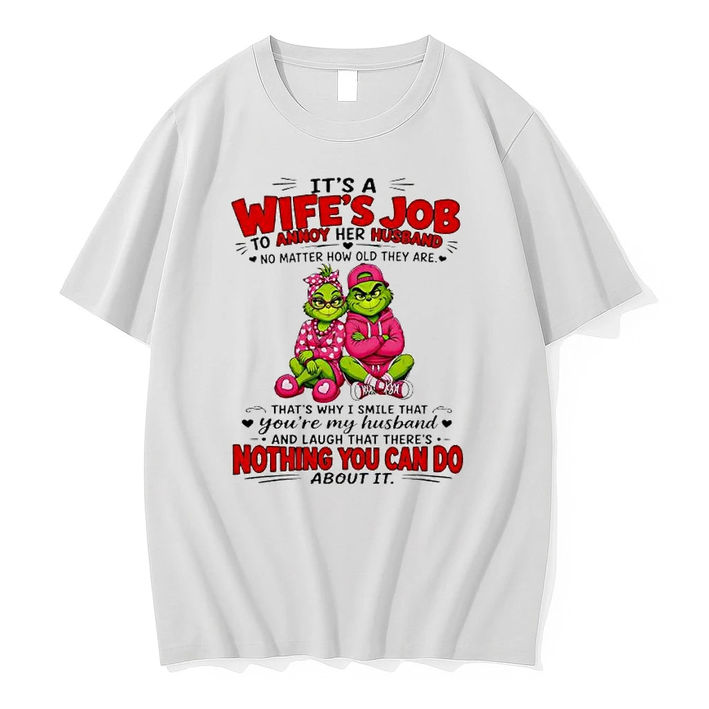 Officials Grinch Couple It Is A Wifes Job To Annoy Her Husband