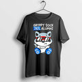 Officials Grippy Sock Jail Alumni Raccoon Mental Health Humor Premium T Shirt