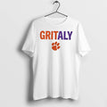 Officials Gritaly Clemson Tigers Paw Logo Grit Tee Premium T Shirt