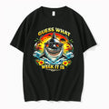 Officials Guess What Week It Is Shark Tropical Sunset Tee Premium T Shirt