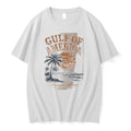 Officials Gulf Of America Paradise Found Coastal Life Beach Scene White Premium T Shirt