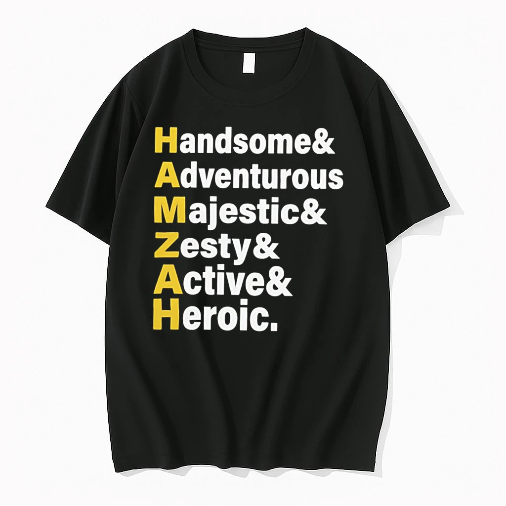 Officials Hamzah Handsome Adventurous Majestic Zesty Active Heroic Tee Premium T Shirt
