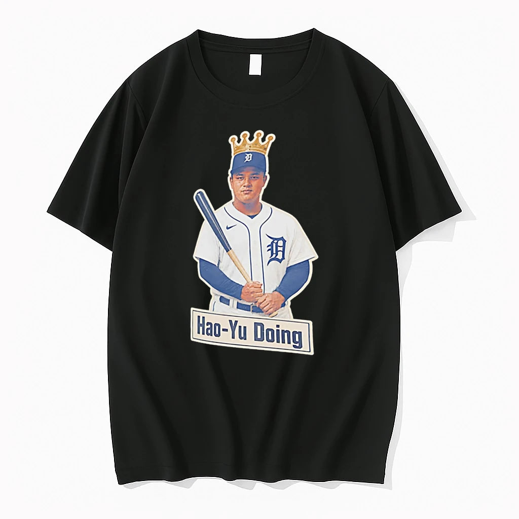 Officials Hao Yu Doing Hao Yu Lee Detroit Tigers Tee Premium T Shirt