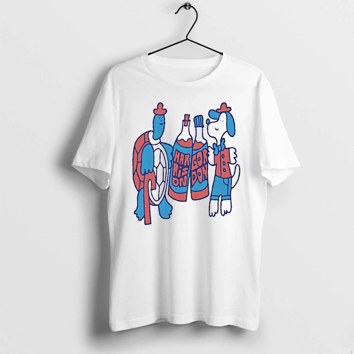 Officials Harrison Gordon Turtle And Dog Cartoon Premium T Shirt