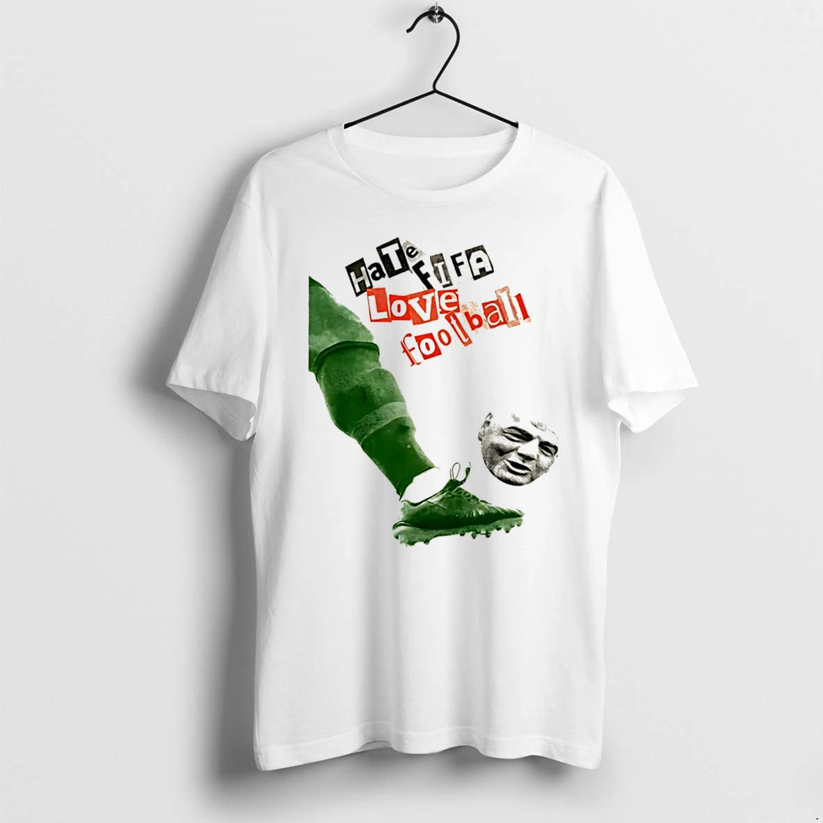 Officials Hate Fifa Love Football Public Service Announcement Tee Premium T Shirt