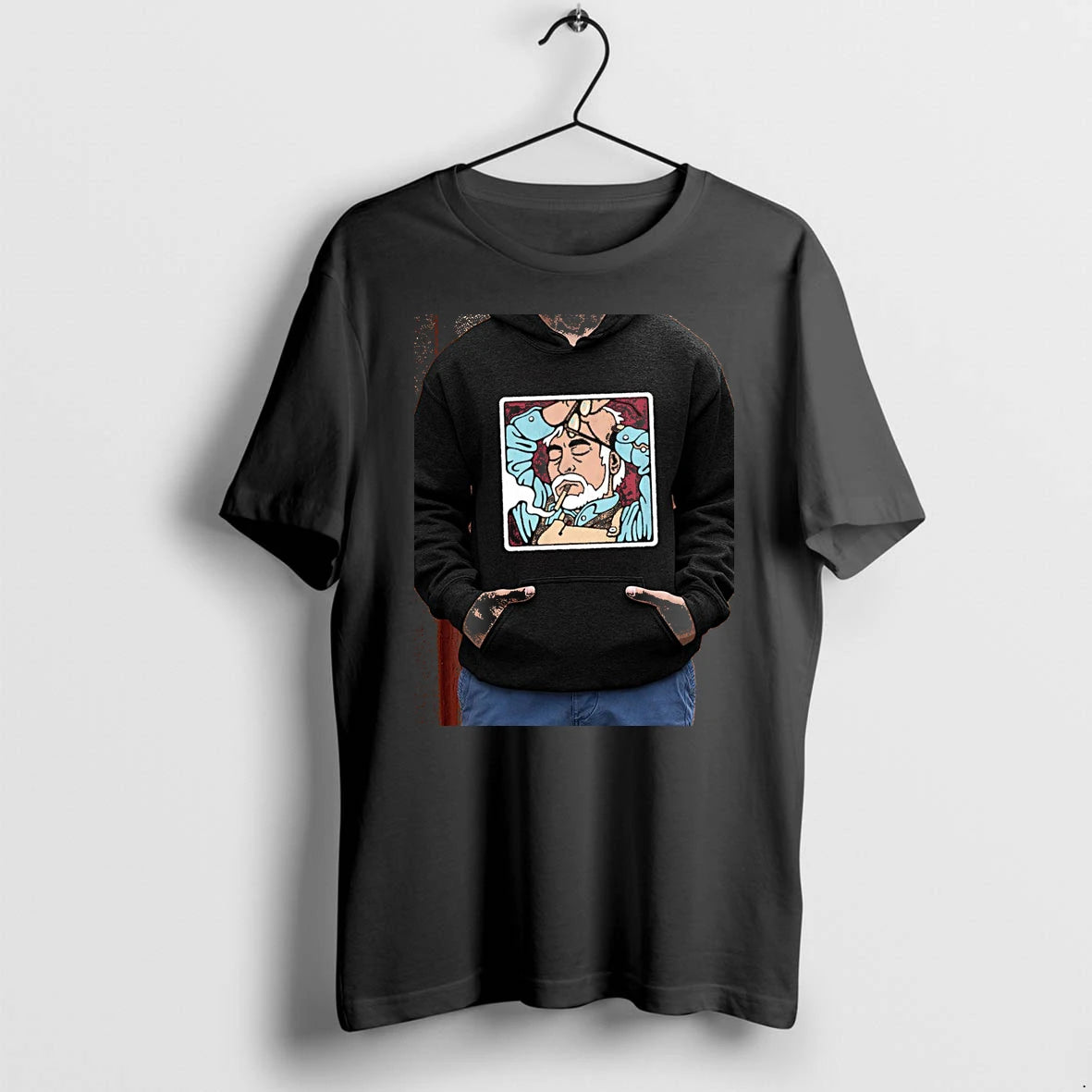 Officials Hayao Miyazaki Smoking Studio Ghibli Filmmaker Animation Art Icon Mens Casual