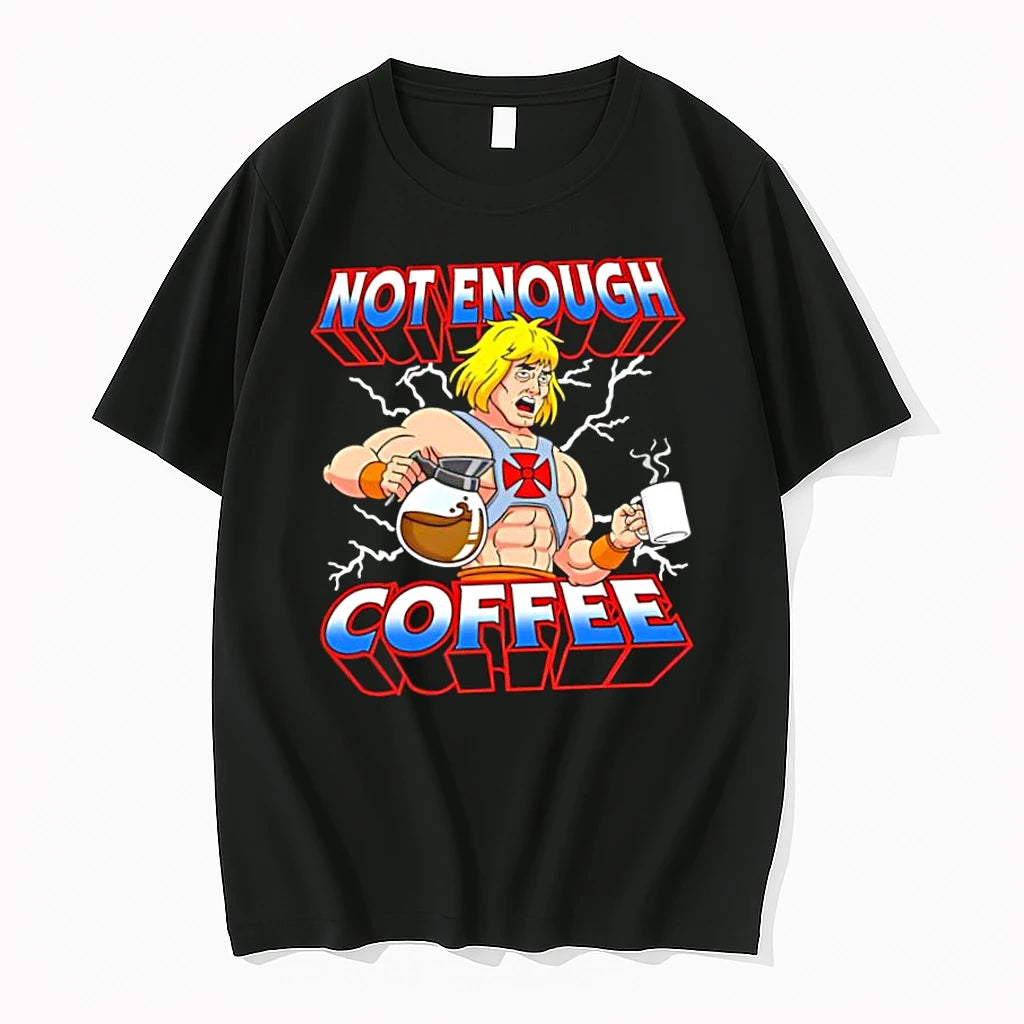 Officials He Man Masters Of The Universe Not Enough Coffee Premium T Shirt