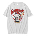 Officials Hello Kitty X Cleveland Guardians Mlb 2026 Cartoon Tee Premium T Shirt