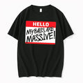 Officials Hello My Balls Are Massive Black Premium T Shirt