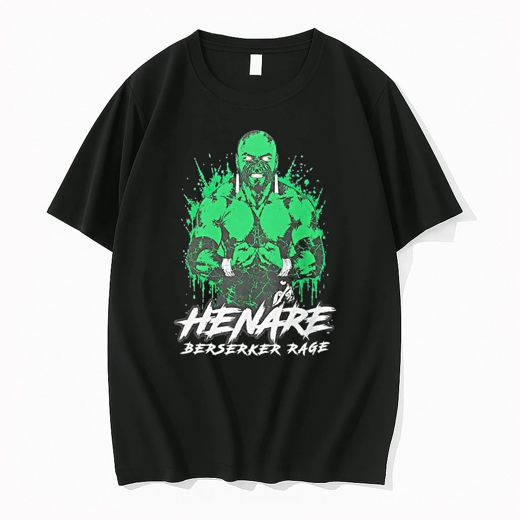 Officials Henare New Japan Pro Wrestling Berserker Rage Premium T Shirt