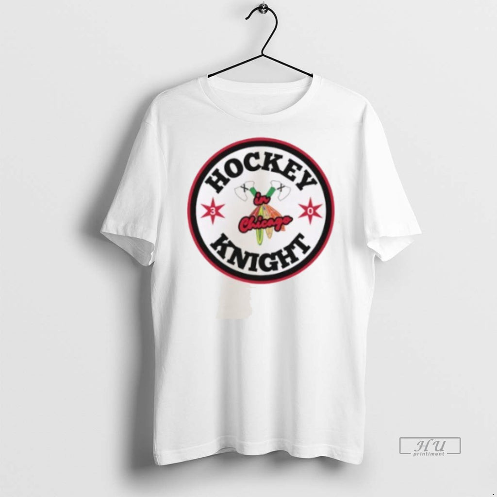 Officials Hockey Night In Chicago Graphic Tee Shirt Sweater