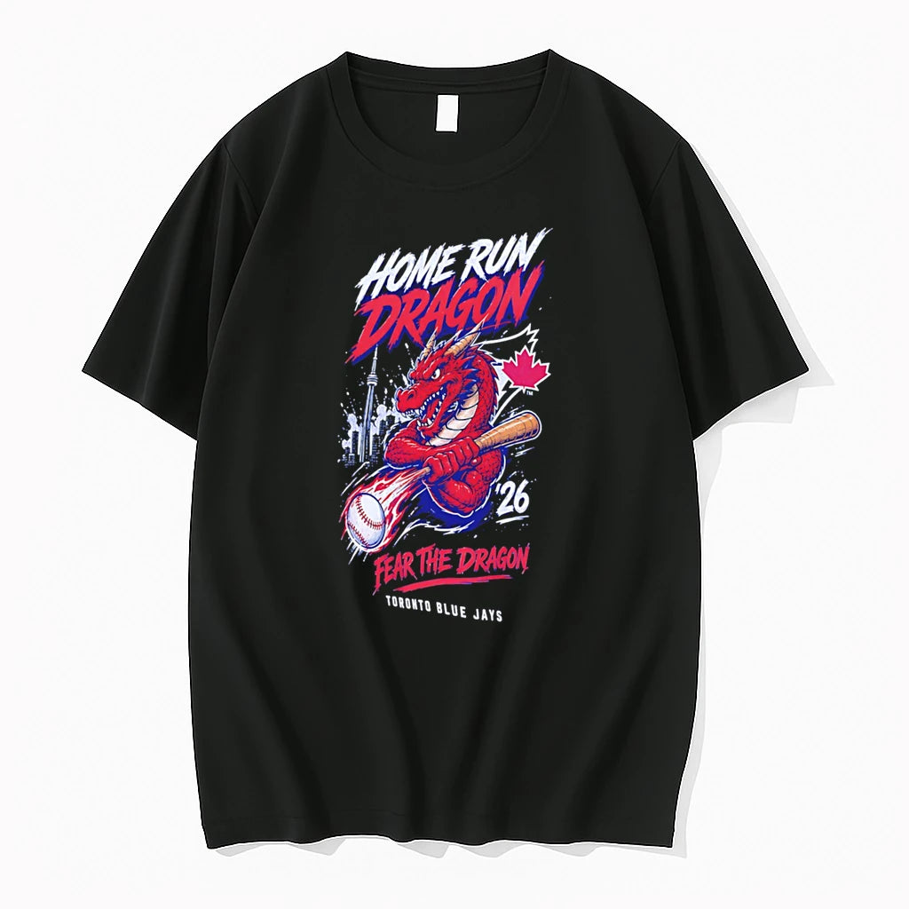 Officials Home Run Dragon Toronto Blue Jays Fear The Dragon 2026 Tee