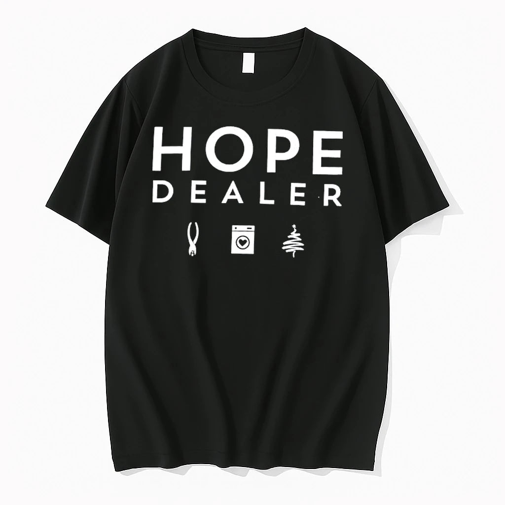 Officials Hope Dealer With Pliers Laundry Machine And Christmas Tree Icons Premium T Shirt