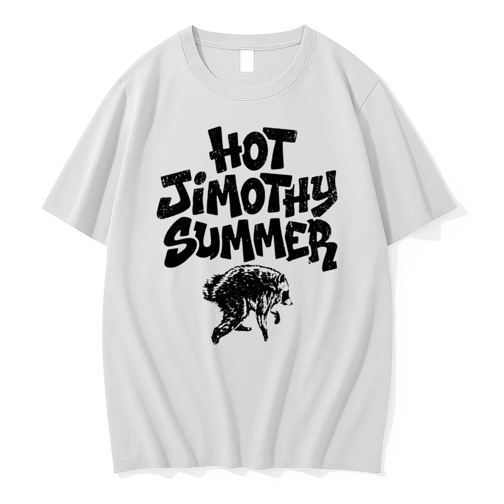 Officials Hot Jimothy Summer Raccoon Funny Animal Tee Premium T Shirt