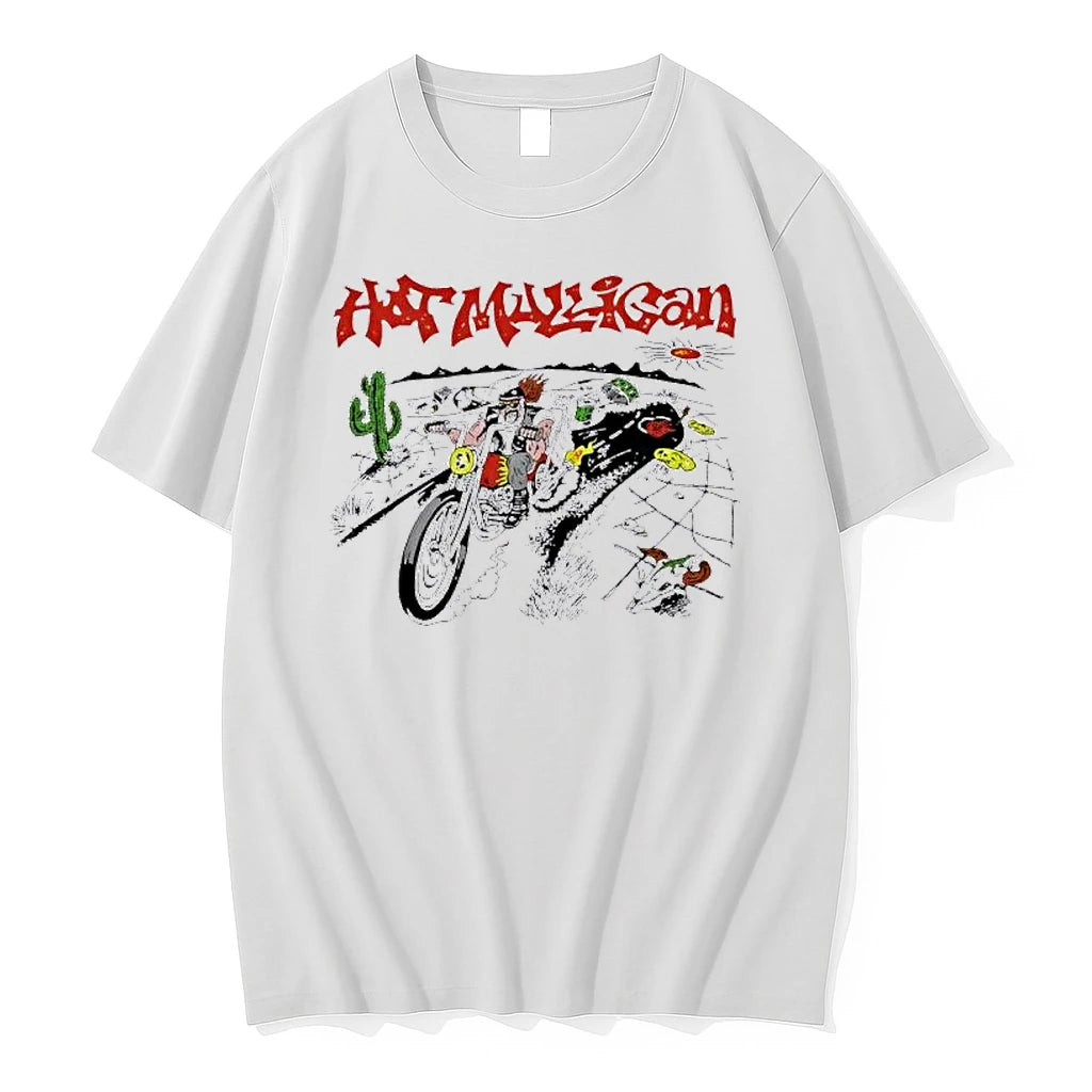 Officials Hot Mulligan Biker Desert Band Alternative Premium T Shirt