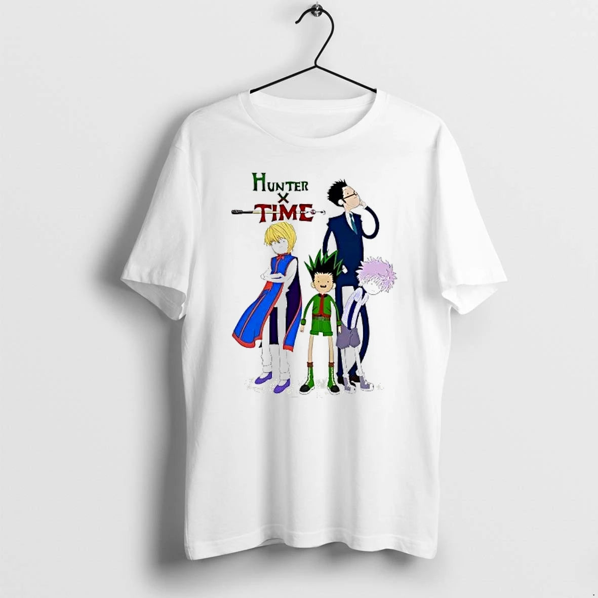 Officials Hunter X Time Adventure Time Hunter X Hunter Mashup Premium T Shirt