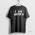 Officials I Am Antifa Anti Trump Graphic Tee Shirt Sweater