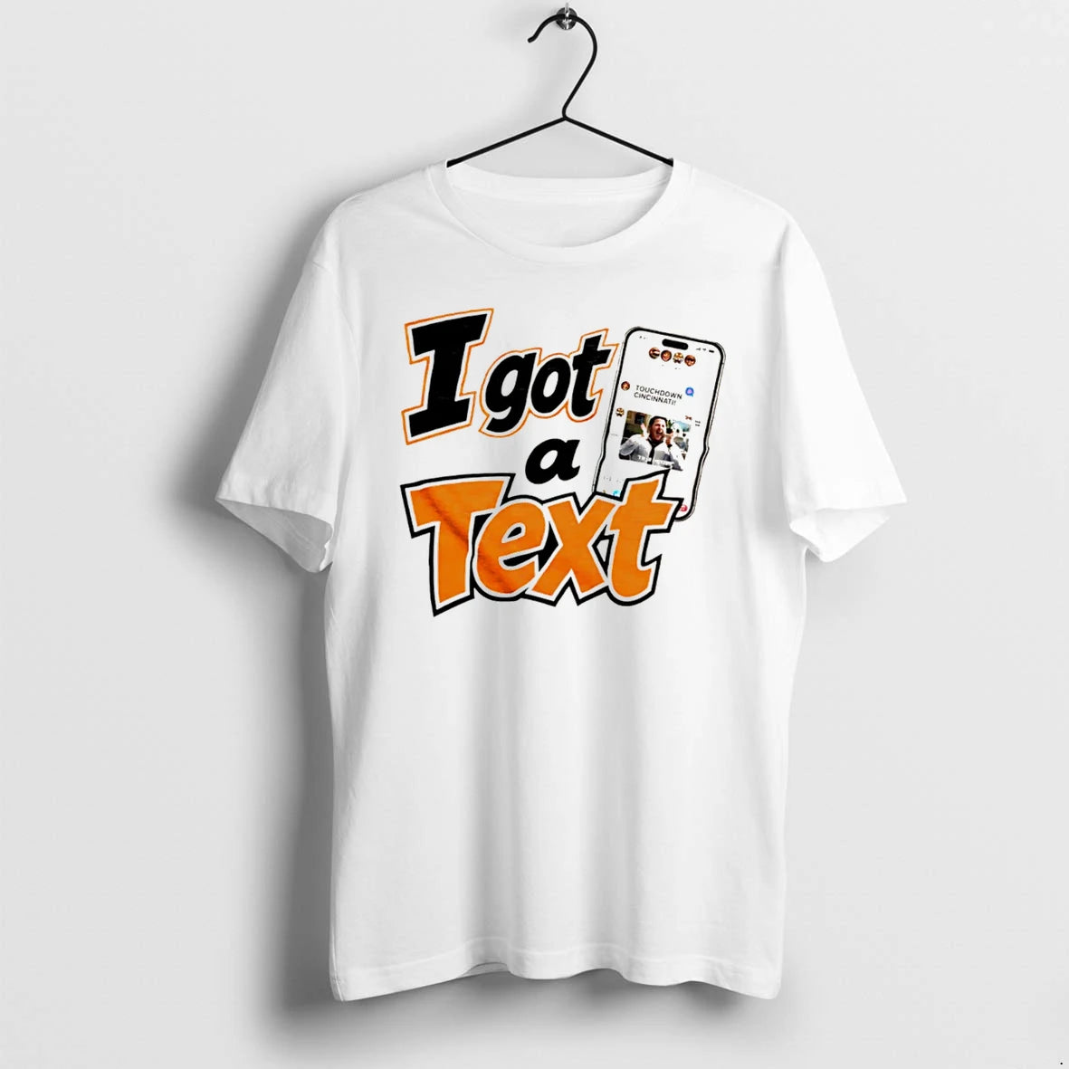 Officials I Got A Text Cincinnati Td Tee Premium T Shirt