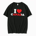 Officials I Heart Canada Canadian Pride Patriotic Tee Premium T Shirt