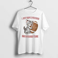 Officials I Just Hope Everyone Has A Good Time Kitten Football Tee