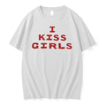Officials I Kiss Girls Text Classic Tee Premium T Shirt