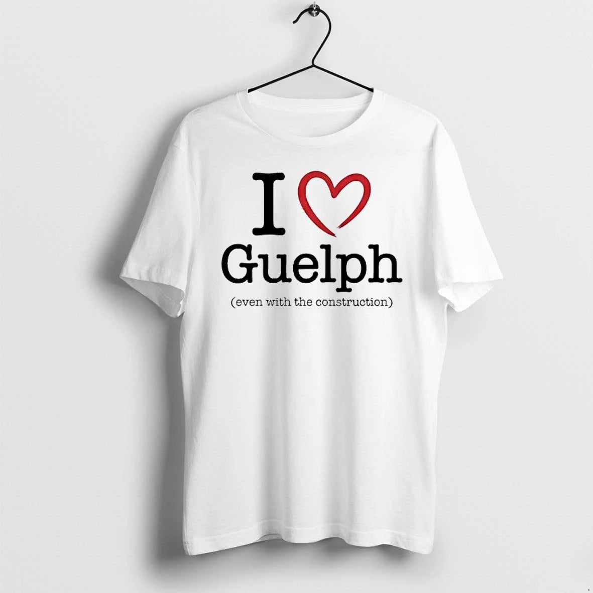 Officials I Love Guelph Even With The Construction Premium T Shirt