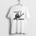 Officials I Love You Jimothy Raccoon Funny Animal Premium T Shirt