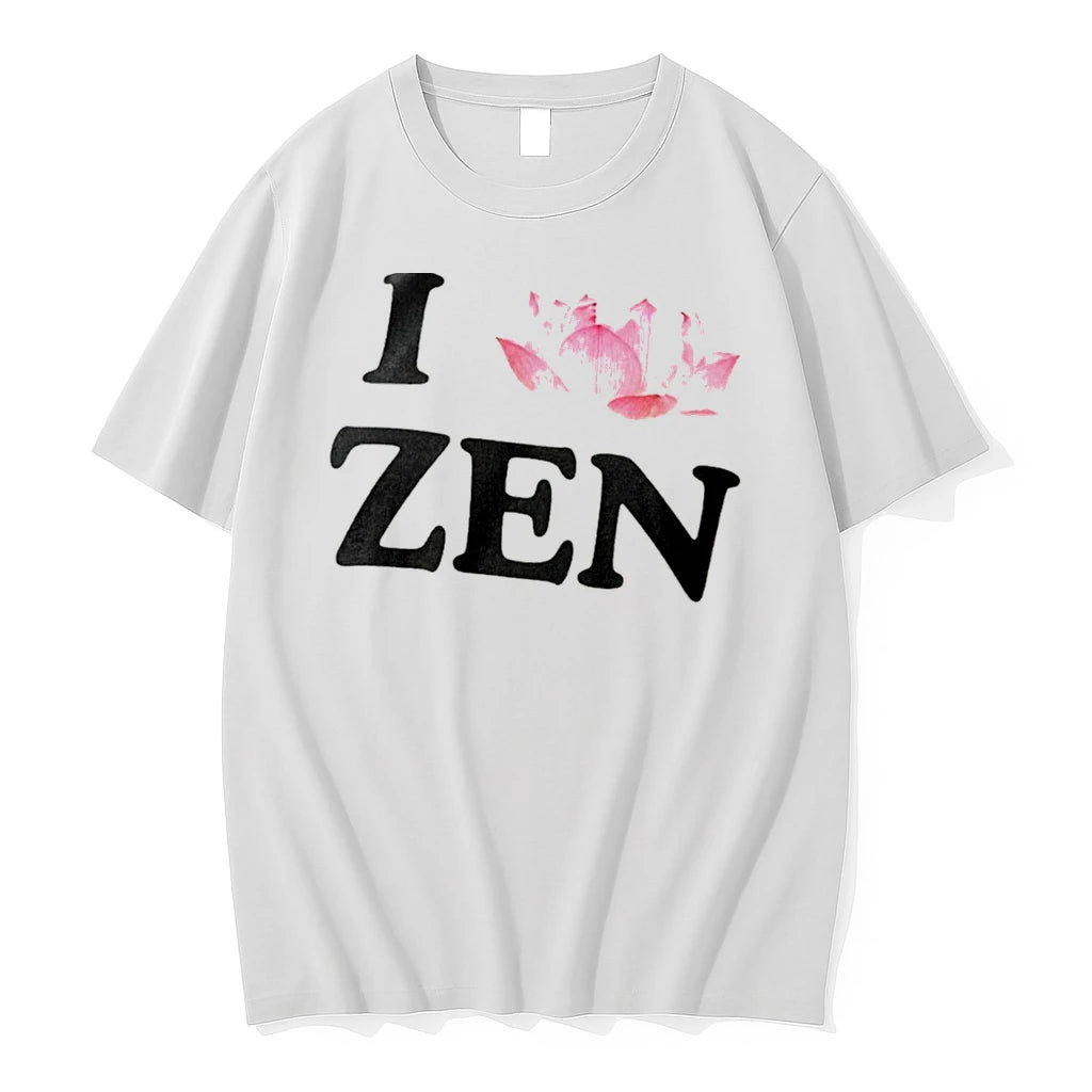 Officials I Love Zen Minimalist Lotus Yoga Tee Premium T Shirt