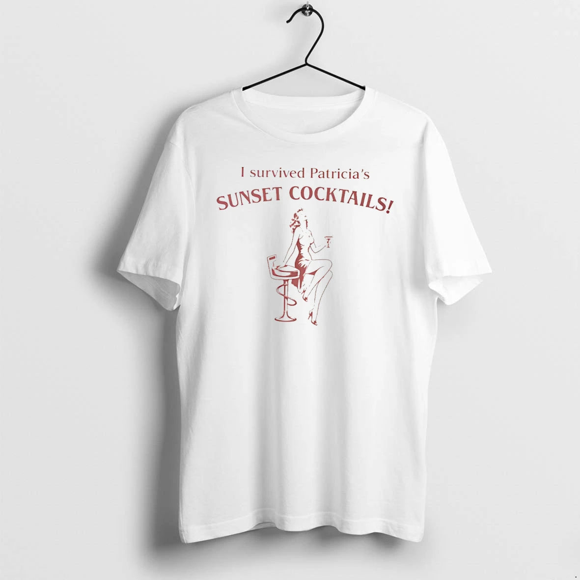 Officials I Survived Patricias Sunset Cocktails Tee Premium T Shirt