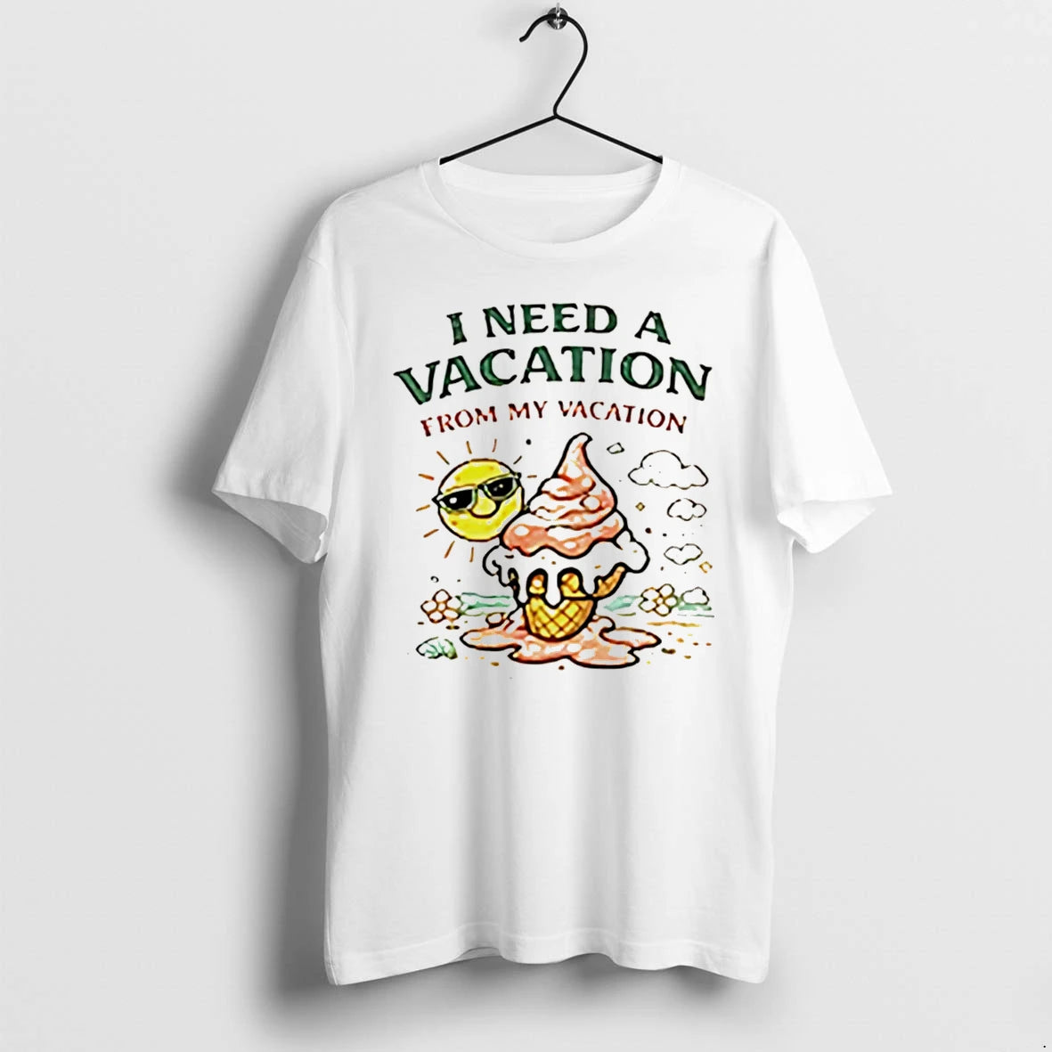 Officials I Need A Vacation From My Vacation Summer Tee Premium T Shirt