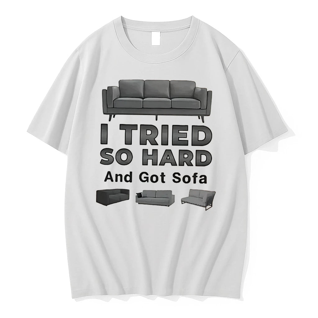Officials I Tried So Hard And Go Sofa Funny Tee Premium T Shirt