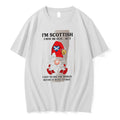 Officials Im Scottish I May Be Old White Premium T Shirt