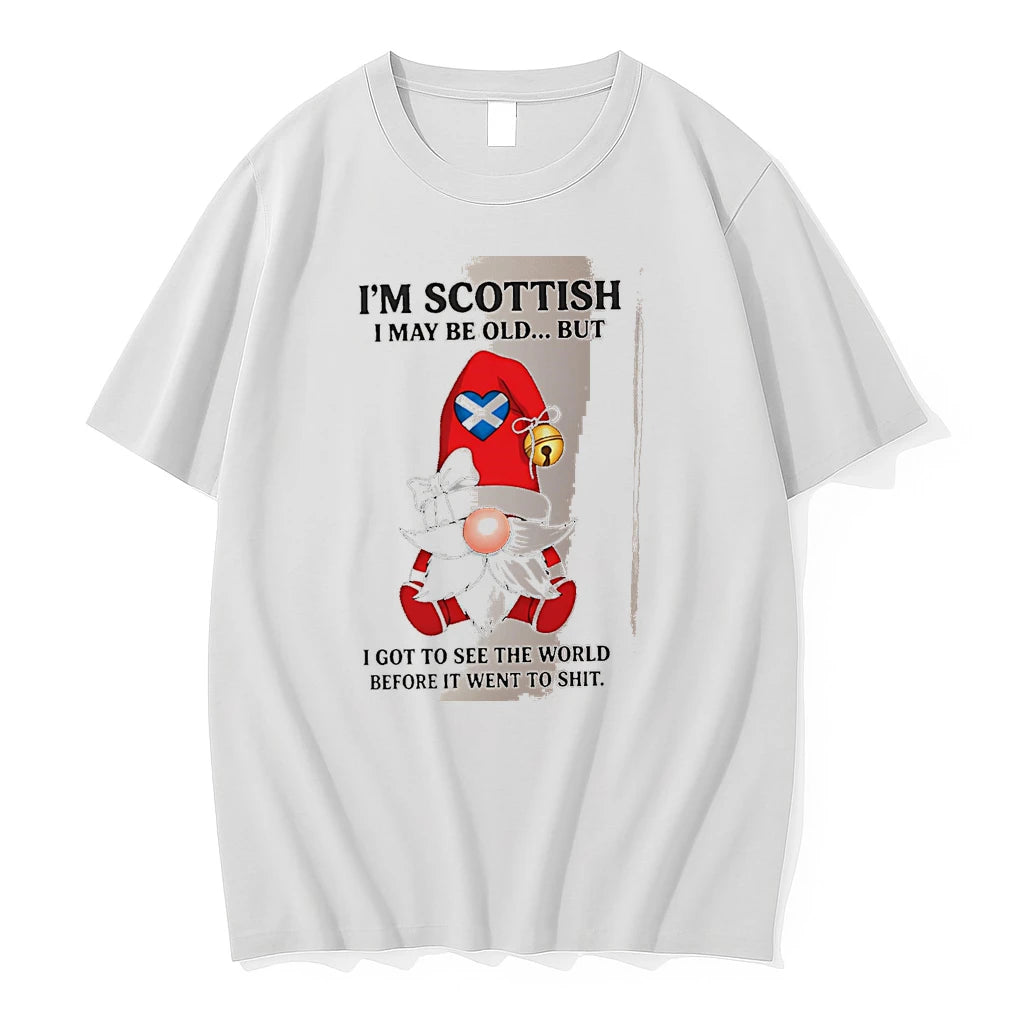 Officials Im Scottish I May Be Old White Premium T Shirt