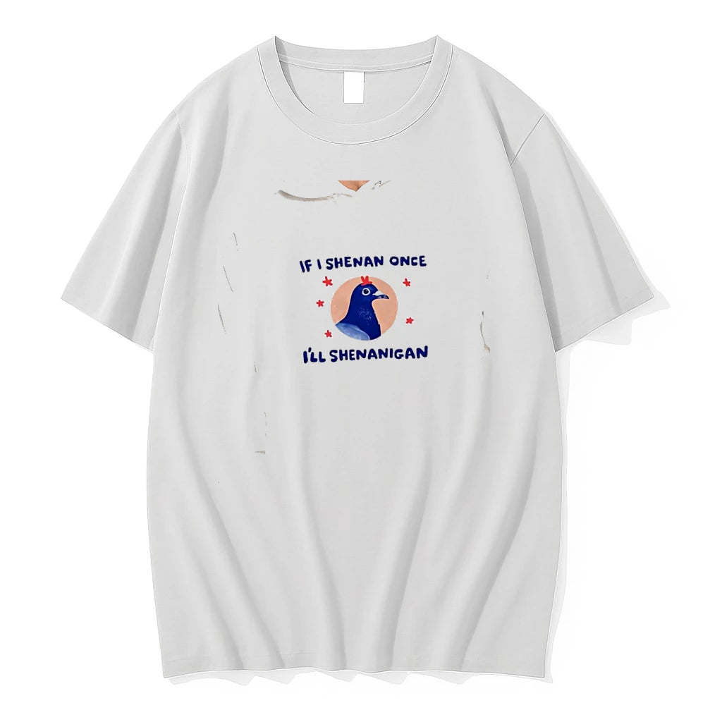 Officials If I Shenan Once I Ll Shenanigan Pigeon Dove Premium T Shirt