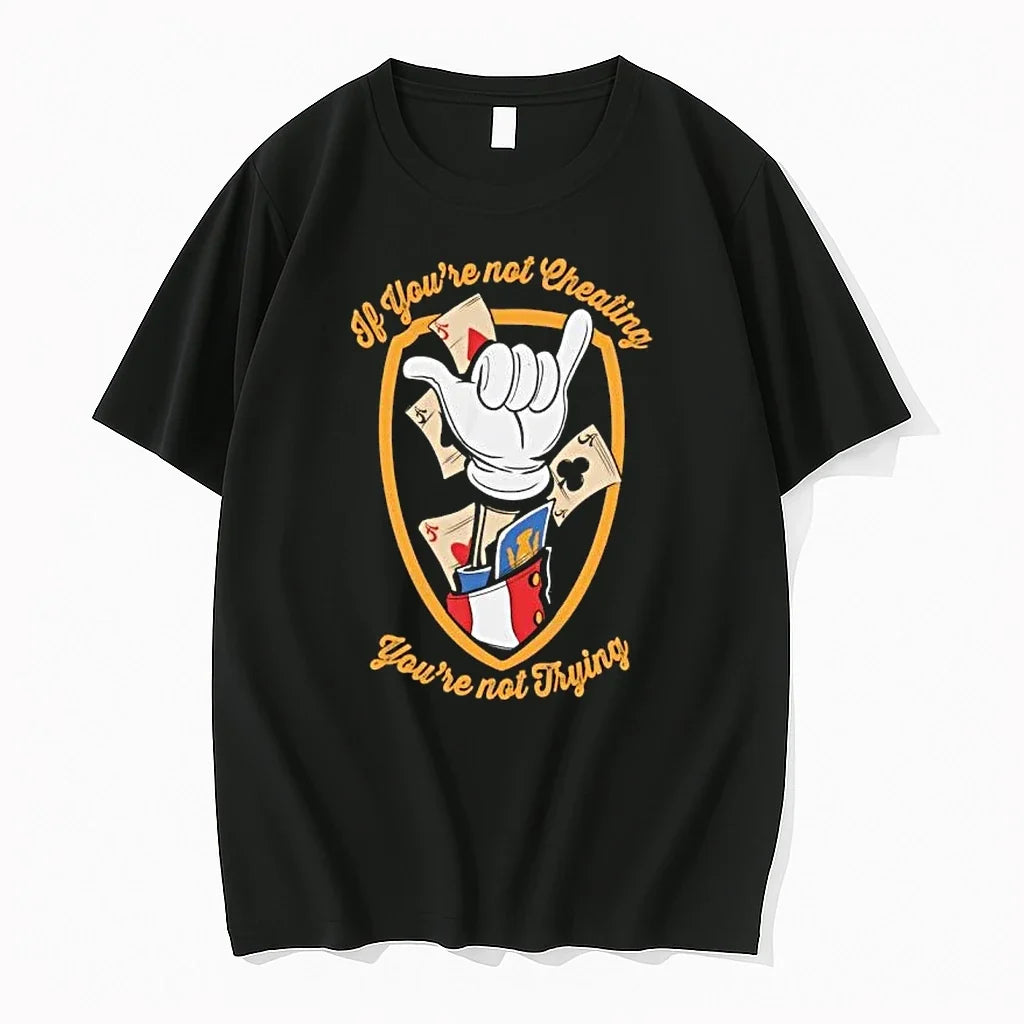 Officials Youre Cheating Youre Trying Poker Hand Tee Unisex T-shirt, Sweatshirt, Hoodie (1)
