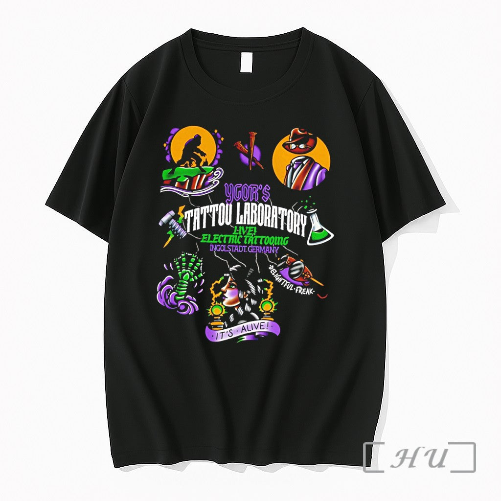 Officials Igors Tattoo Laboratory Live Electric Tattooing 2026 Graphic Tee