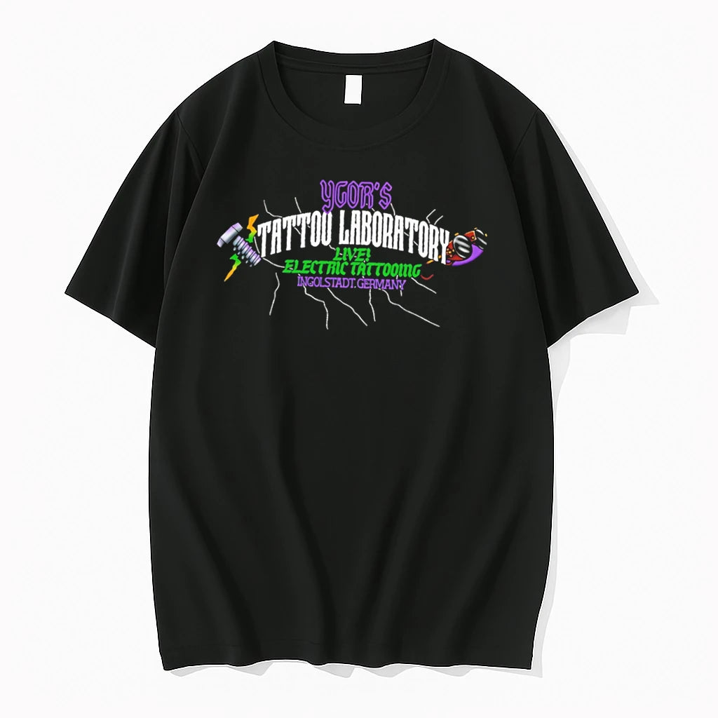 Officials Igors Tattoo Laboratory Live Electric Tattooing Tee Premium T Shirt