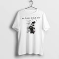 Officials Im Crazy About You Goth Cat With Handcuffs And Knife Premium T Shirt