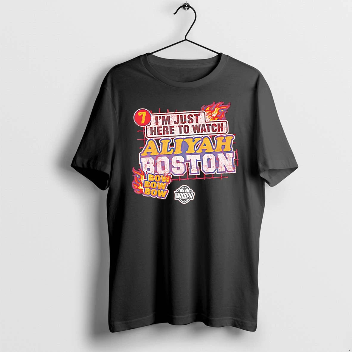 Officials Im Just Here To Watch Aliyah Boston Indiana Fever Wnba Tee