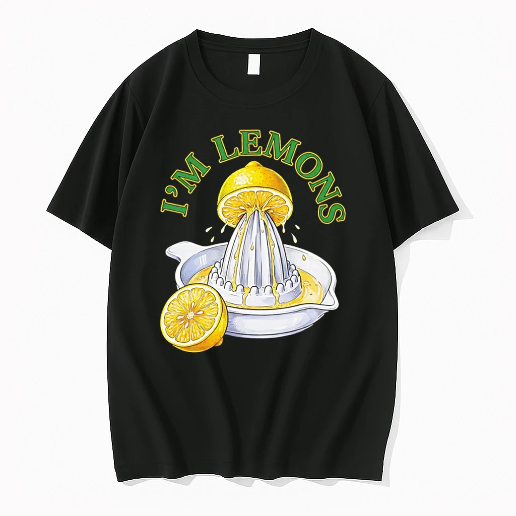 Officials Im Lemons Lemon Squeezer Citrus Funny Fruit Tee Premium T Shirt